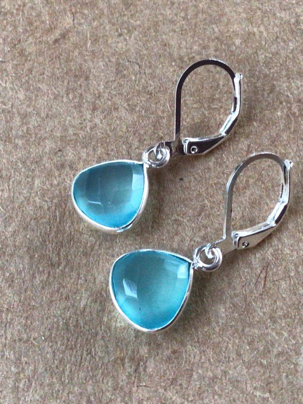 Sterling Silver Chalcedony Sundance Charm Earrings sale - Picture 2 of 10